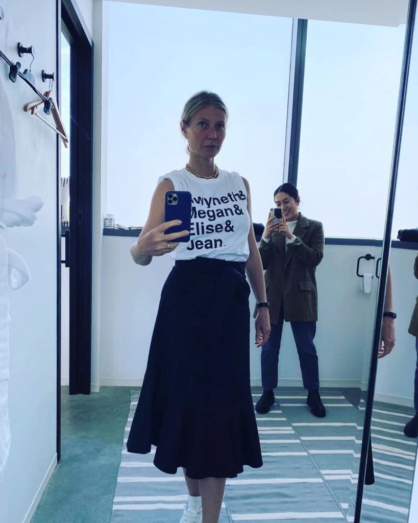 GWYNETH PALTROW CELEBRITIES POST DIA DE LA MUJER 