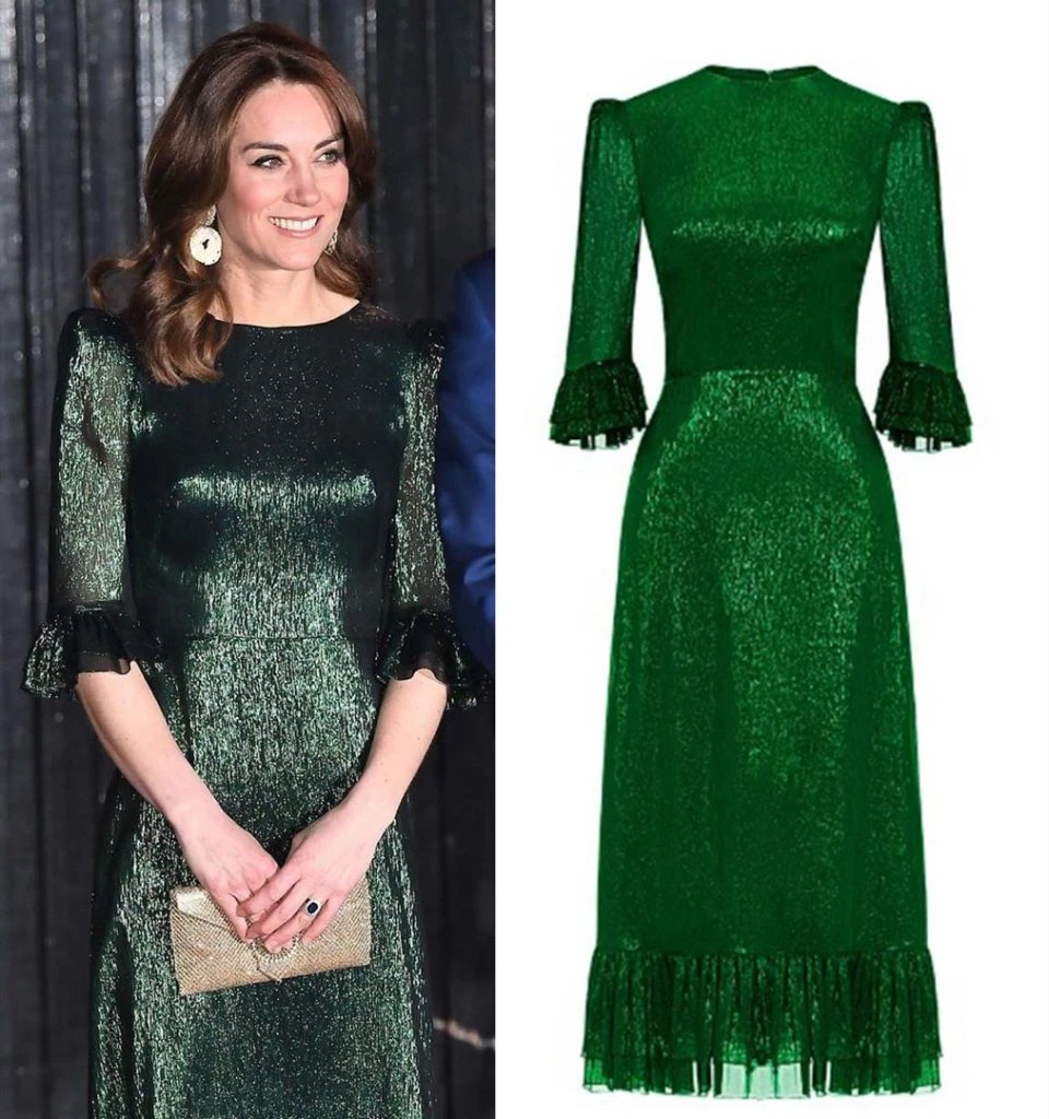KATE IRLANDA LOOK VERDE