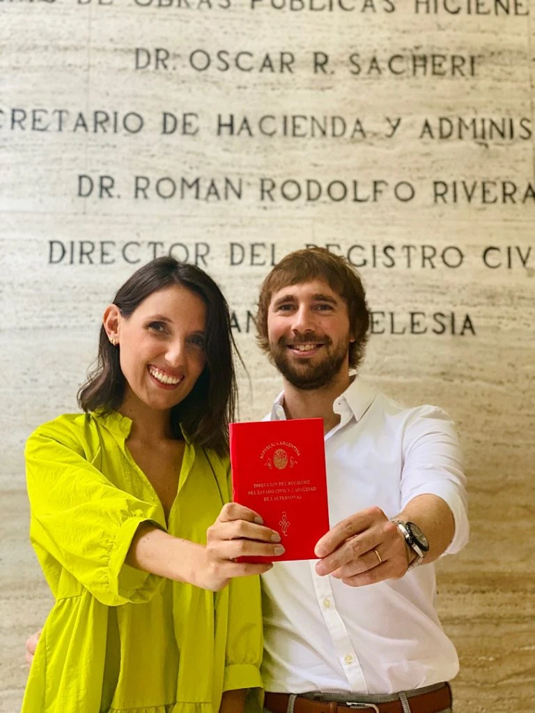 MARINA FERNANDEZ HIJA DE BENITO FERNANDEZ BODA CIVIL CORONAVIRUS
