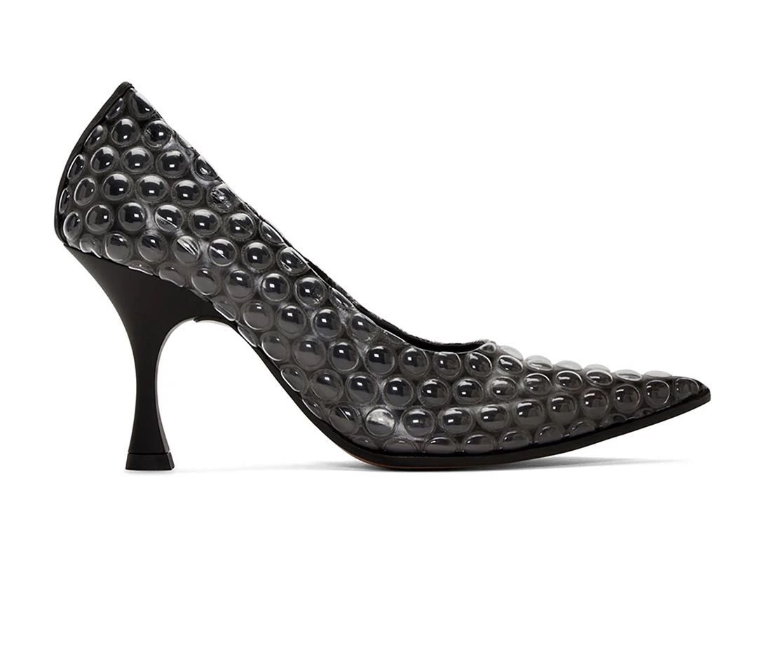 MARGIELA BUBBLE WRAP ZAPATOS STILETTOS