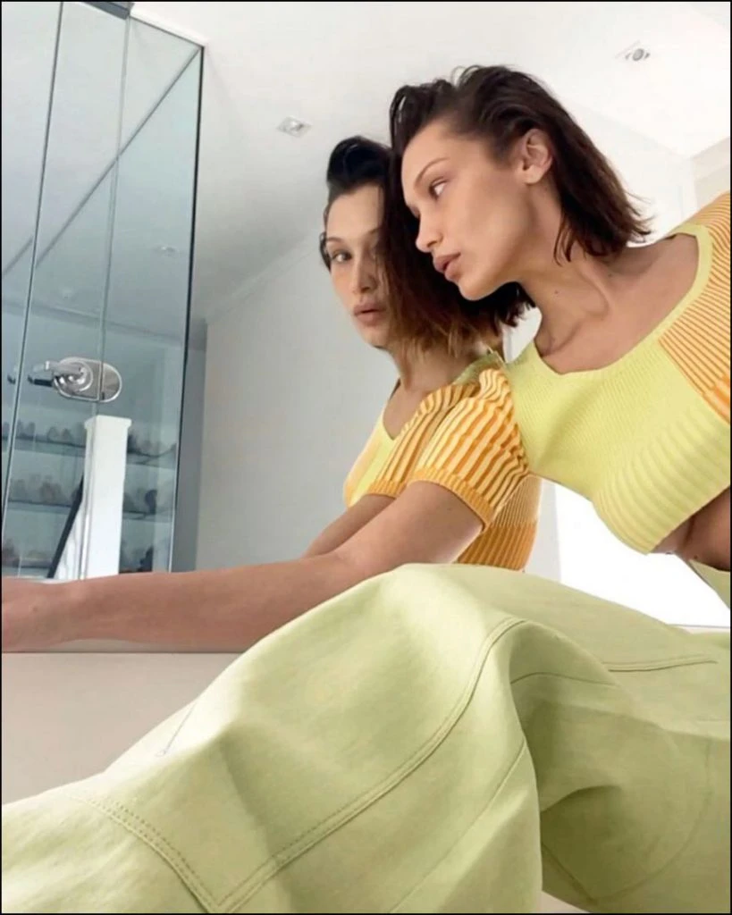 bella hadid jacquemus