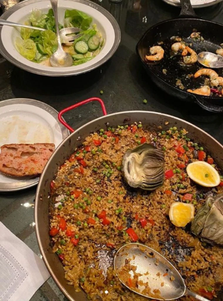 GWYNETL PALTROW PAELLA VEGETARIANA