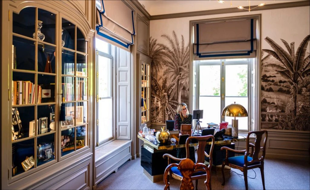 Maxima Holanda home offce