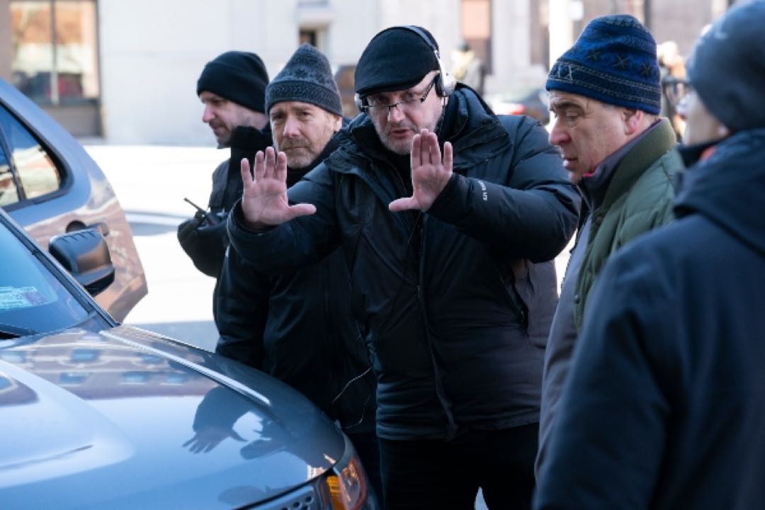 Juan José Campanella, detrás de la cámara del capítulo final de La Ley y El Orden