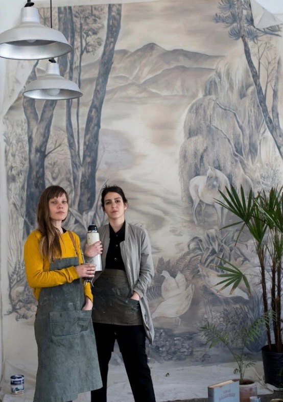 Victoria Volpiniy Delfina Estrada, de Fábrica de estampas.