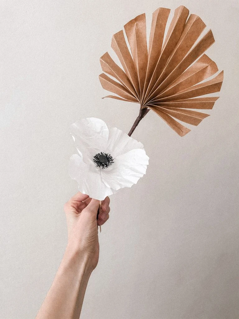 Koral Antolín. Flores de papel