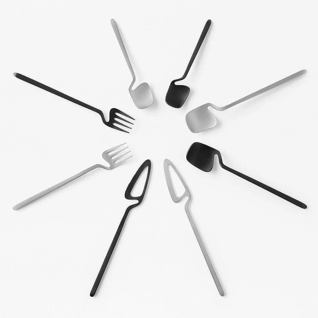 Cubiertos Nendo. Accesorios de cocina con diseño