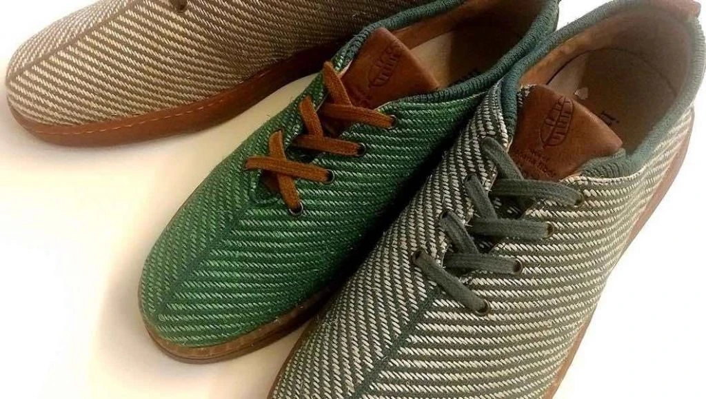 Indianes. Zapatillas hechas con fibra de banana