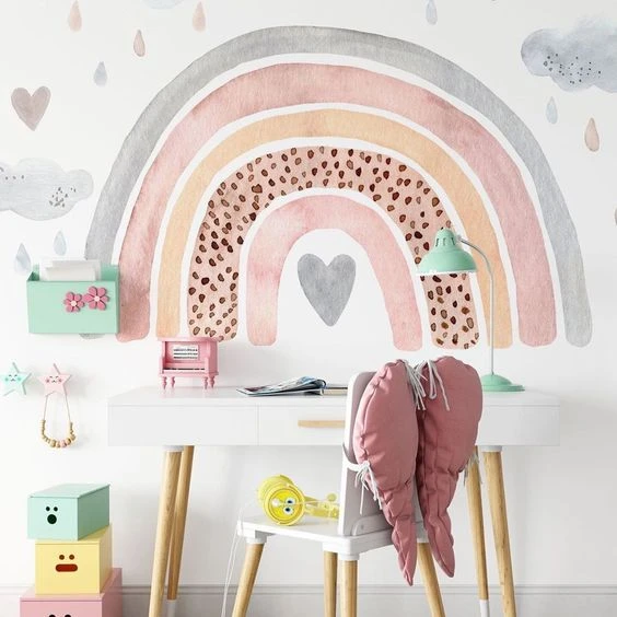 Arcoiris. Tendencia en deco. Covid 19