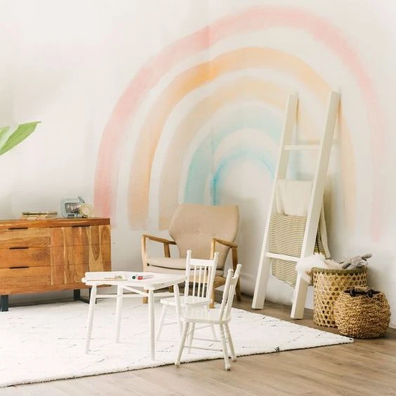 Arcoiris. Tendencia en deco. Covid 19
