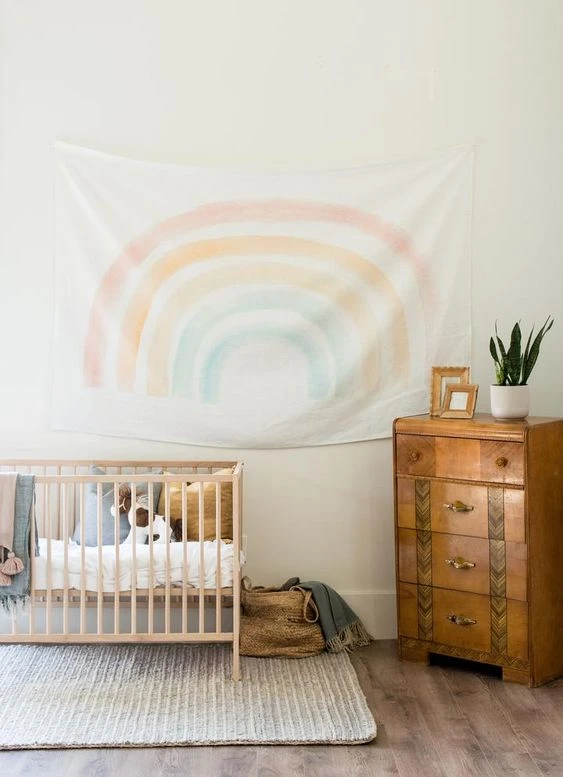 Arcoiris. Tendencia en deco. Covid 19