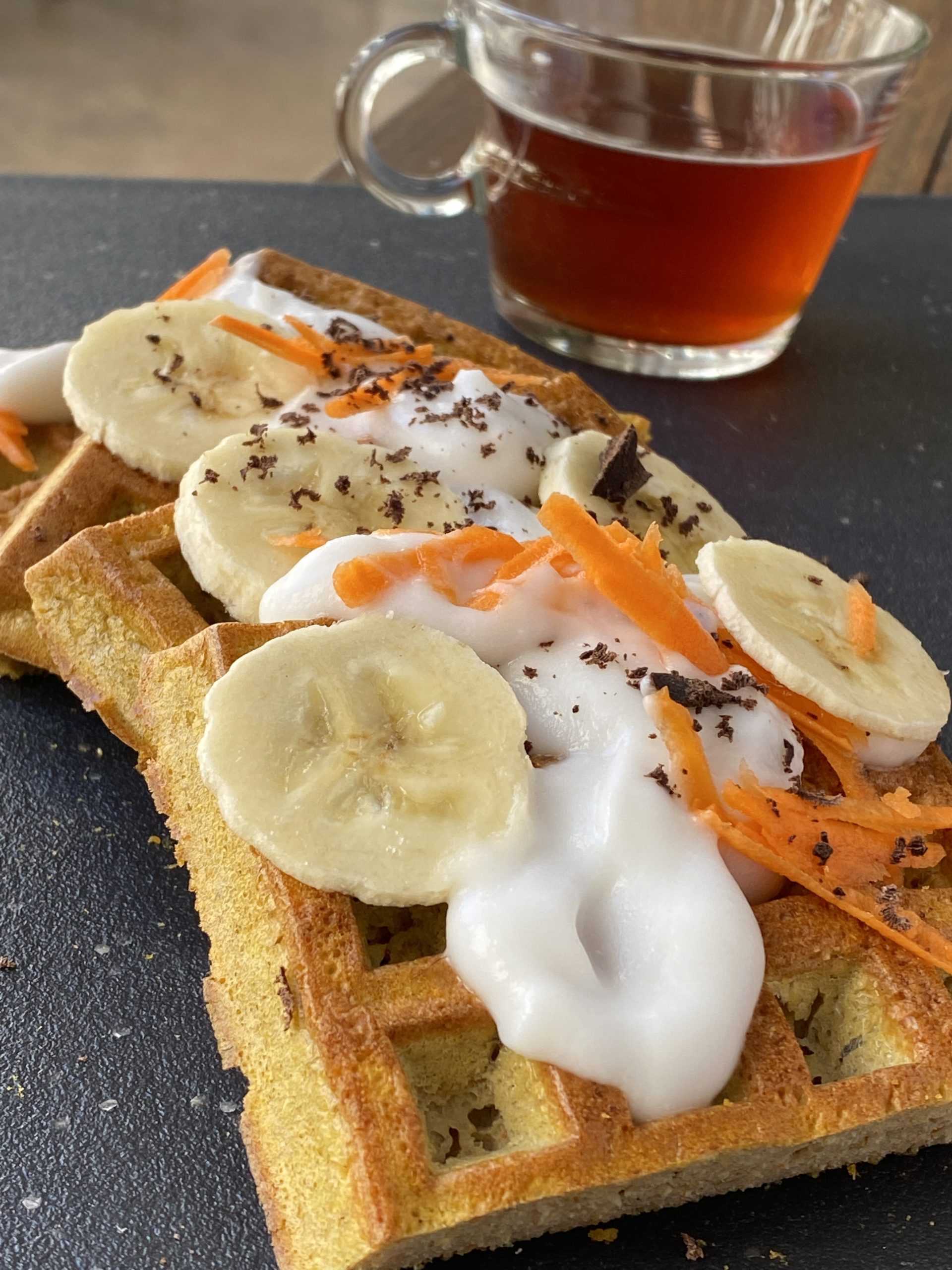 Cómo hacer waffles de zanahoria para preparar un desayuno súper fitness