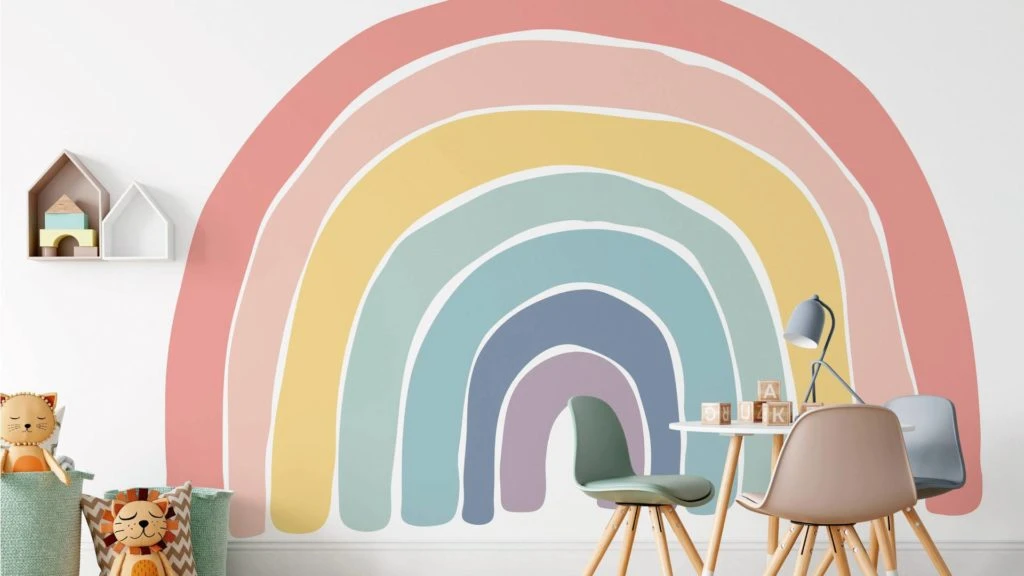 Arcoiris. Tendencia en deco. Covid 19