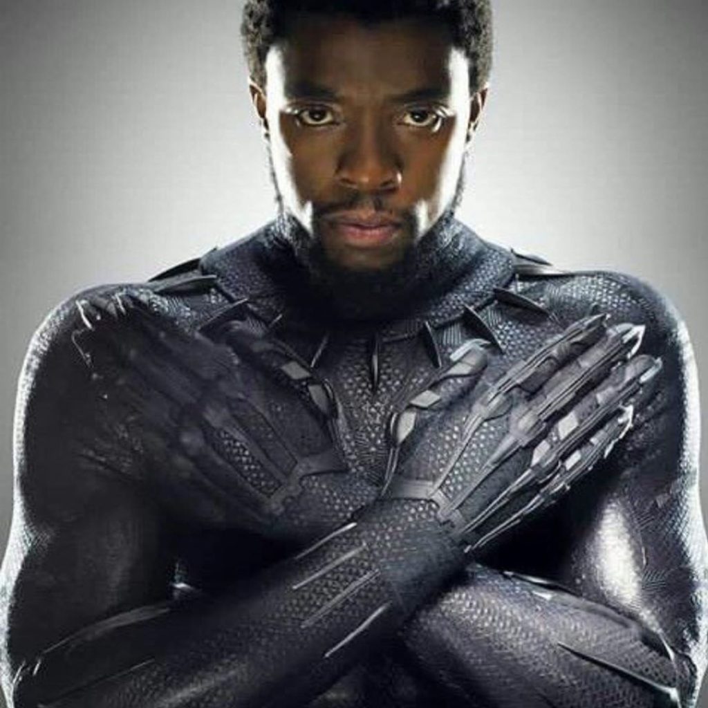Chadwick Boseman Pantera Negra Pantera Negra Marvel Pantera - Gambaran