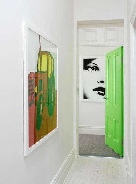 Pintar una puerta. Deco