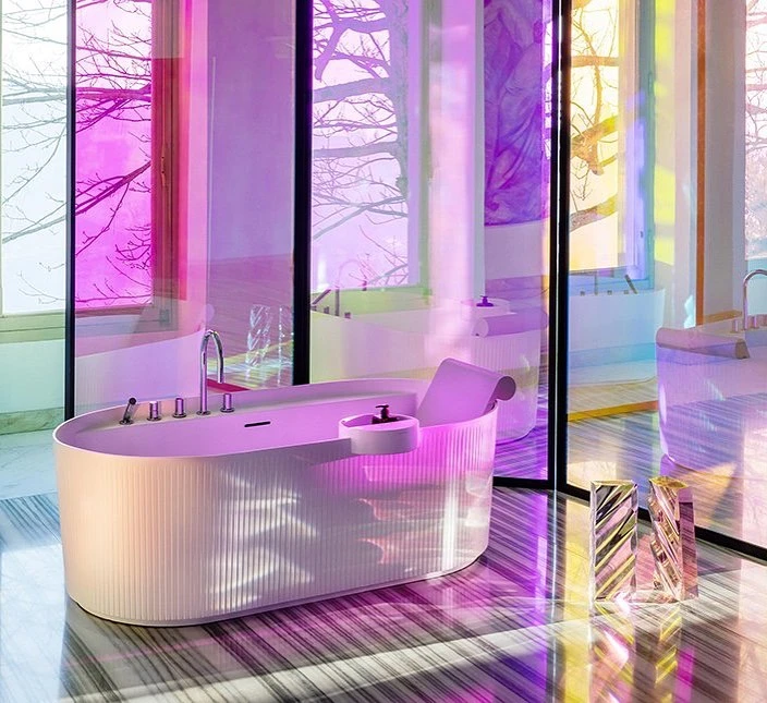 Baños con diseño. Patricia Urquiola