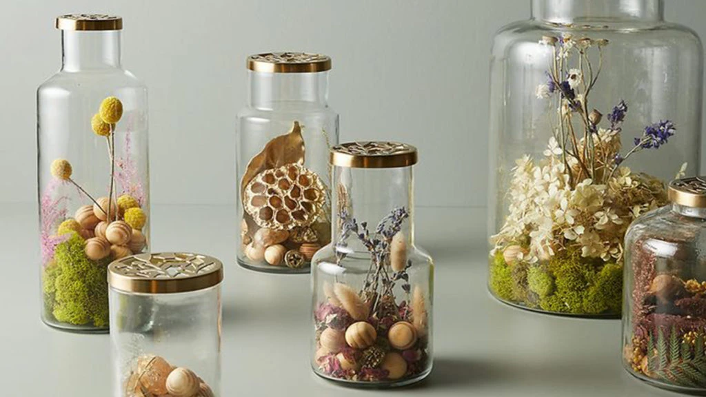 Frascos que perfuman