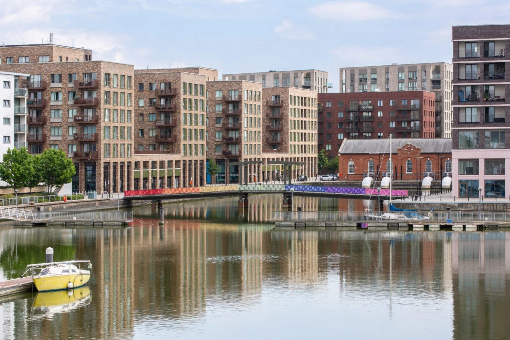 Puente arcoiris. Londres
