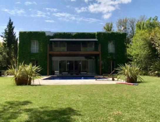 Así es la casa de Nicolás Repetto y Flor Raggi en San Isidro: tiene una impronta étnica y una frondosa vegetación
