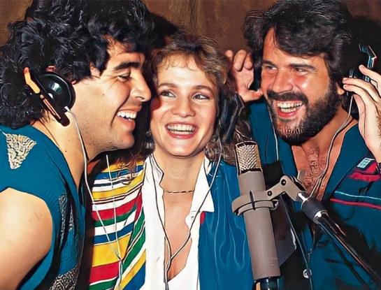 El romance oculto de Diego Maradona y Lucía Galán: cómo fue la secreta historia de amor