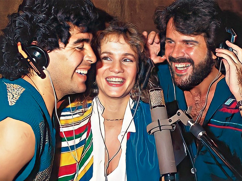 El romance oculto de Diego Maradona y Lucía Galán: cómo fue la secreta  historia de amor – Para Ti