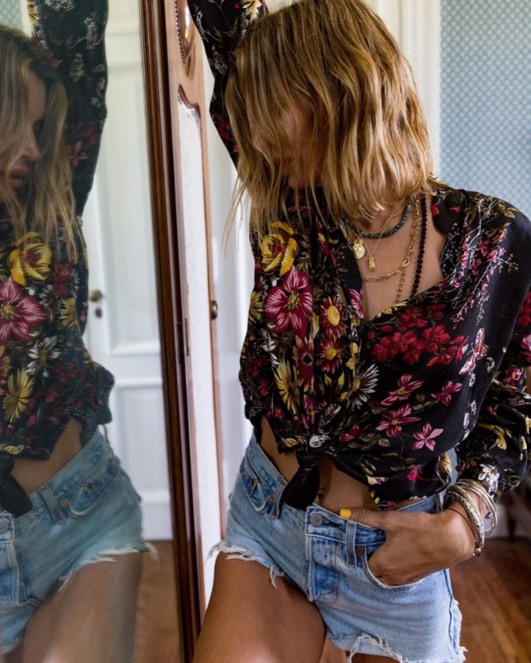 6 looks versión 2021 de Dolores Barreiro con short de jean (para