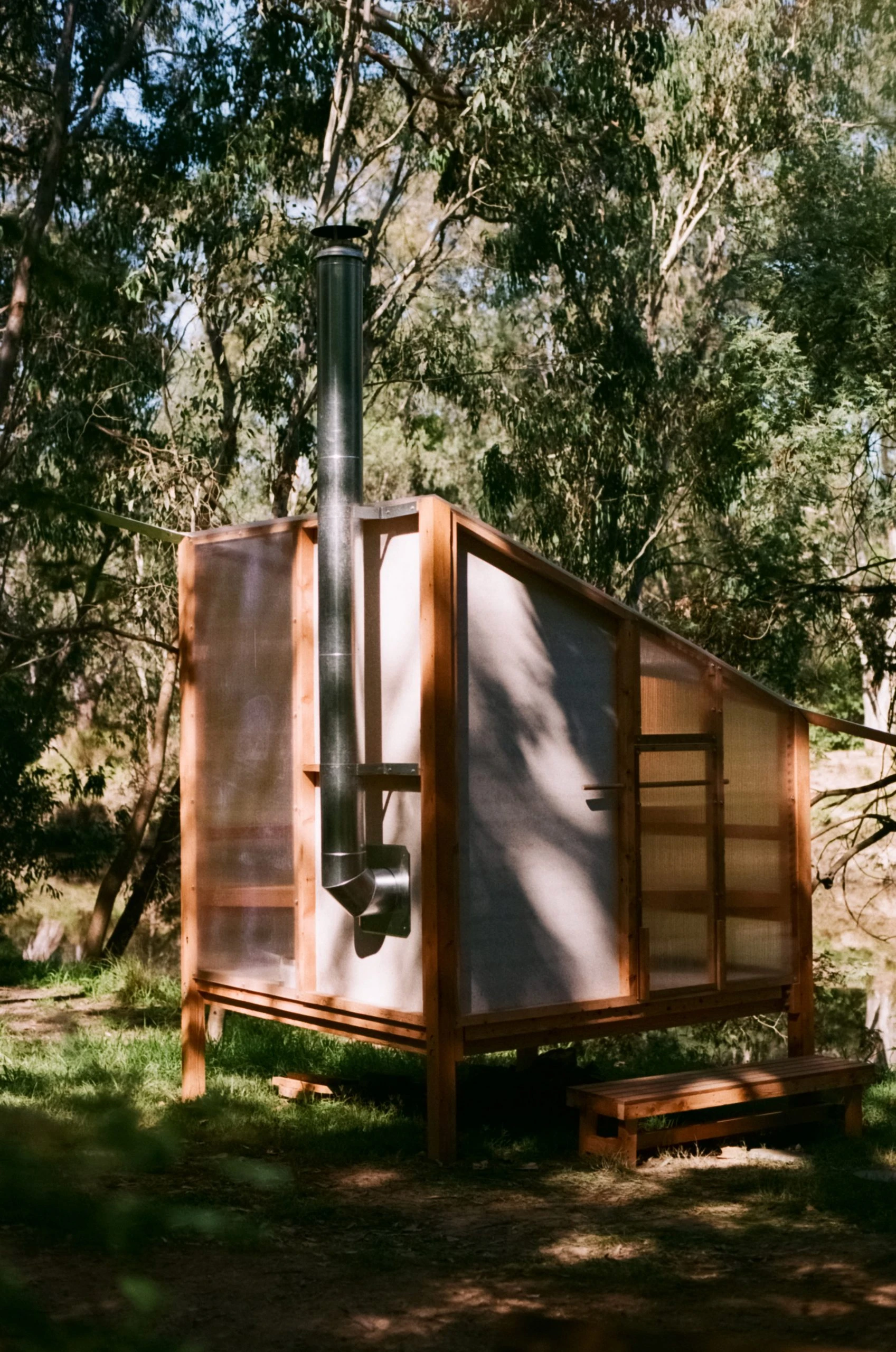 Un sauna transportable