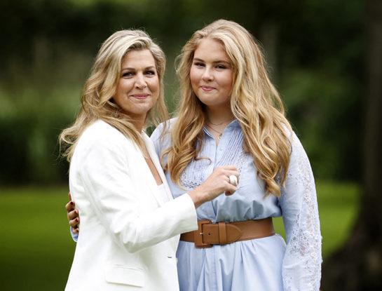 El original festejo de la princesa Amalia en su cumpleaños número 17