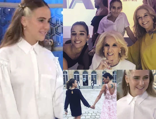 Ámbar de Benedictis: la nueva sucesora de Mirtha Legrand es vegana como su mamá y se graduó con la hija de Juliana Awada