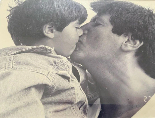 Conmovedora carta abierta de Facundo, el hijo de Carlín Calvo: "Bueno viejito, llegó el día; sé que estás en un lugar mejor"