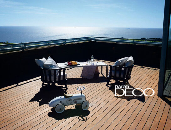 Decoración con altura: un departamento en el piso 25 con vista a la Ciudad de Buenos Aires