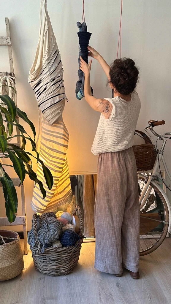 "Soy muy consciente como diseñadora del rol que uno cumple", asegura Sabina Tiemroth. 