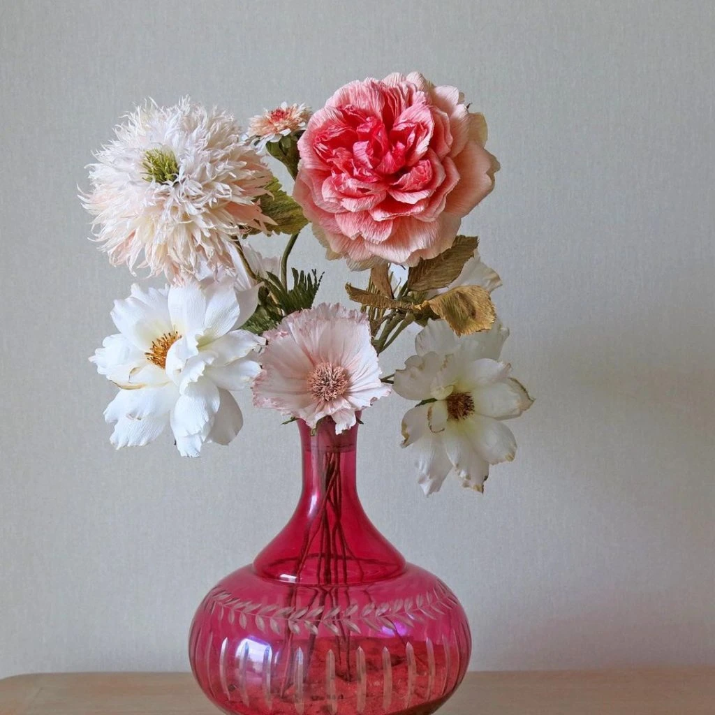 Flores de papel. Deco