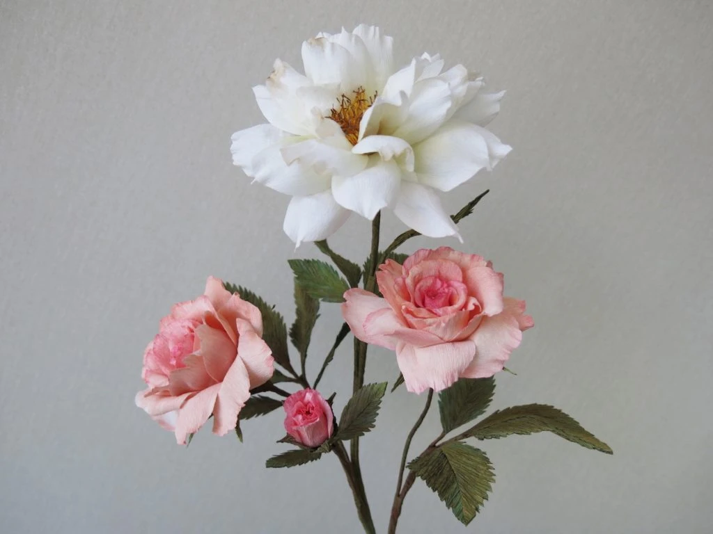 Flores de papel. Deco