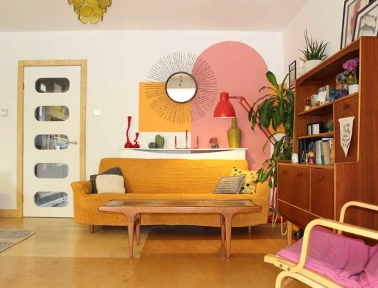 Una casa con decoración vintage “fuera de serie”