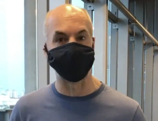 Horacio Rodríguez Larreta dio positivo de COVID-19: “Ayer volví de la Costa y tuve dolor de cabeza, estoy bien en casa”