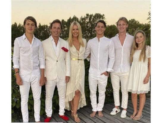 Así fue el festejo de cumpleaños de Benicio Gravier, el hijo de Valeria Mazza, en Turín