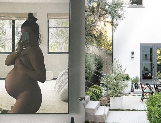 Ashley Tisdale mostró su embarazo al desnudo y estrena nueva casa para vivir en familia