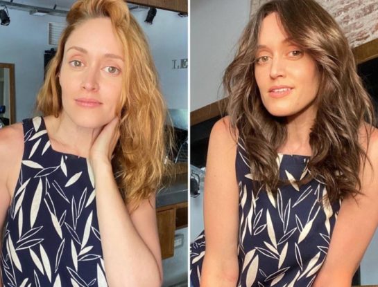 Mirá el radical cambio de look de la actriz Marina Bellati