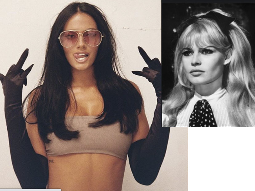 El impactante cambio de look de Oriana Sabatini: "Miss Bardot"