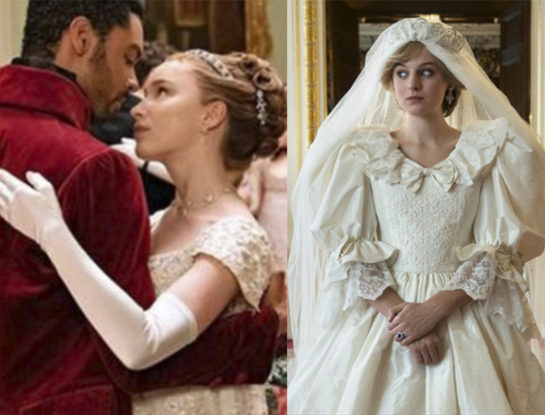 Fanáticos revelan una coincidencia entre las series Bridgerton y The Crown