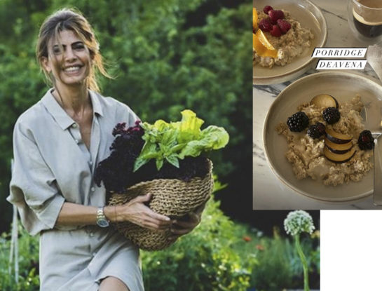 La receta del porridge de avena, el desayuno super saludable de Juliana Awada