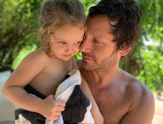 La China Suárez compartió la foto más tierna de Magnolia y Benjamín Vicuña