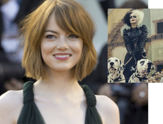 Impresionante: Disney mostró por primera vez a Emma Stone como Cruella de Vil