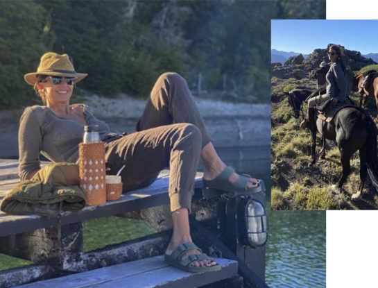 Este es el lugar paradisíaco de Argentina que eligió Juliana Awada para hacer montañismo