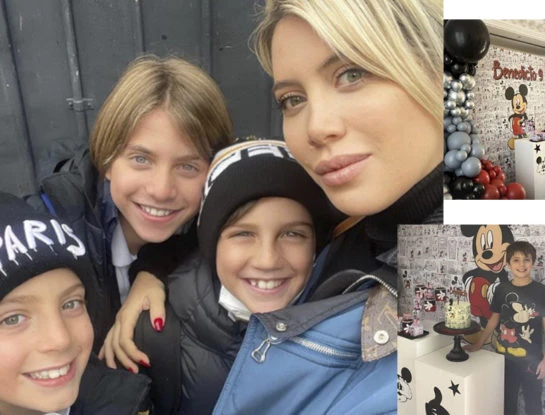 Cómo fue la fiesta temática de Benedicto, uno de los hijos de Wanda Nara