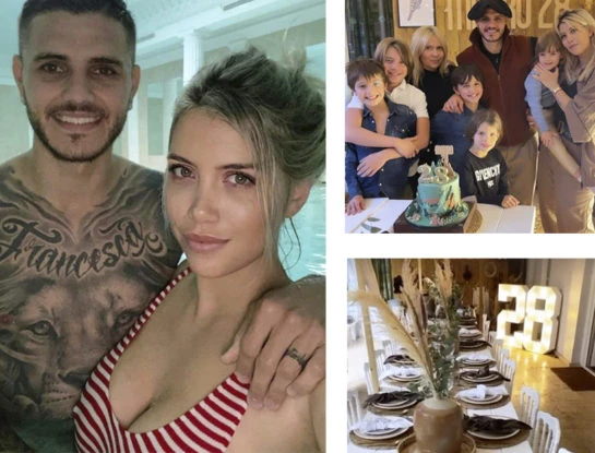 Las fotos de la fiesta temática de Mauro Icardi, inspirada en la Patagonia