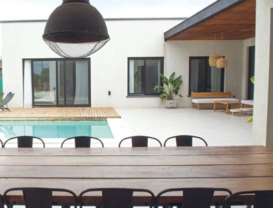 Una casa en una sola planta: decoración con estilo, funcional y familiar para disfrutar