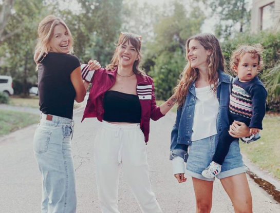 Gran encuentro de estrellas: Marcela Kloosterboer, Celeste Cid y Violeta Urtizberea disfrutaron de una tarde de amigas