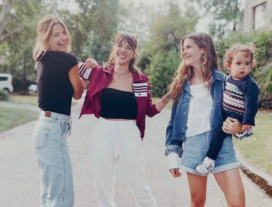 Gran encuentro de estrellas: Marcela Kloosterboer, Celeste Cid y Violeta Urtizberea disfrutaron de una tarde de amigas